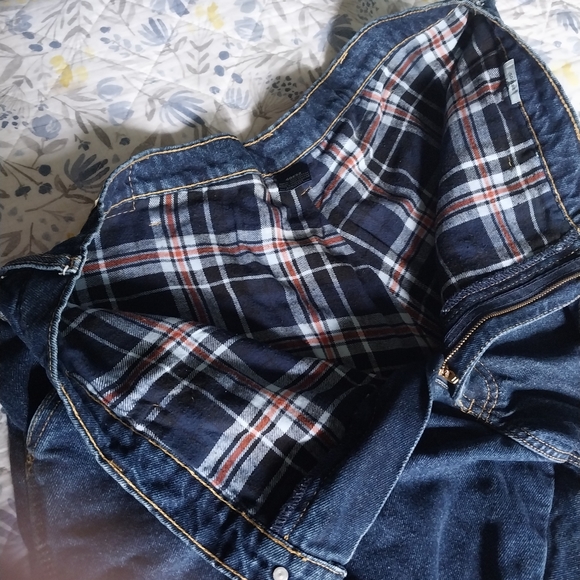Men's flannel lined jeans - Picture 7 of 9